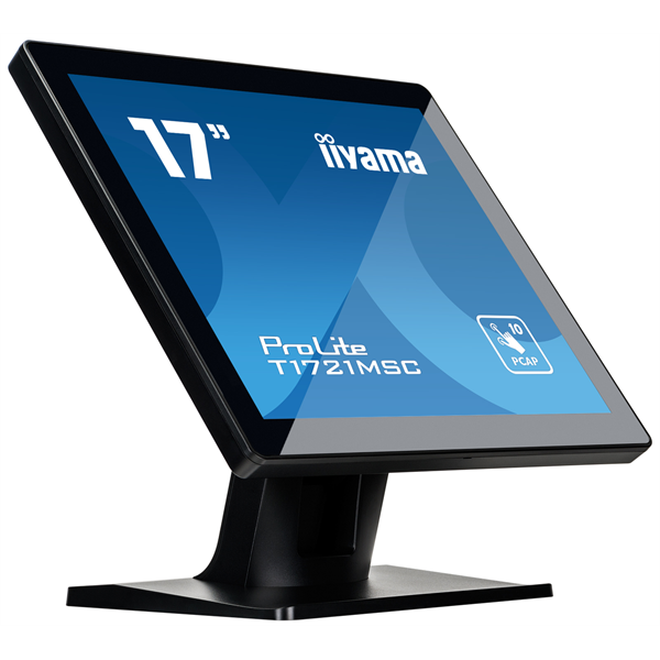 iiyama 17" Prolite T1721MSC-B2 Monitor - LED, 1280x1024,  Érintőképernyő, Fekete