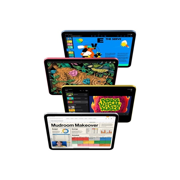 Apple 10,9" iPad (2022) 64GB Wi-Fi + Cellular Yellow (sárga)