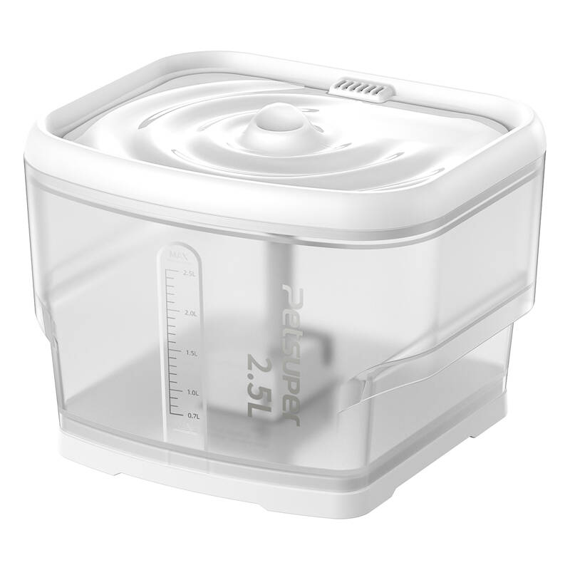 Smart Water Fountain for pets Petsuper PW03 2,5L (white) Smart Water Fountain for pets Petsuper PW03 2,5L (white)
