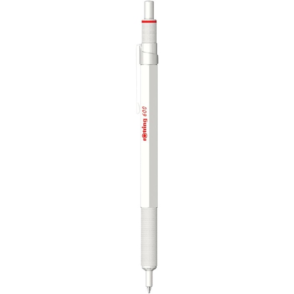 Rotring 600 1,0 mm nyomógombos gyöngyház fehér golyóstoll Rotring 600 1,0 mm nyomógombos gyöngyház fehér golyóstoll