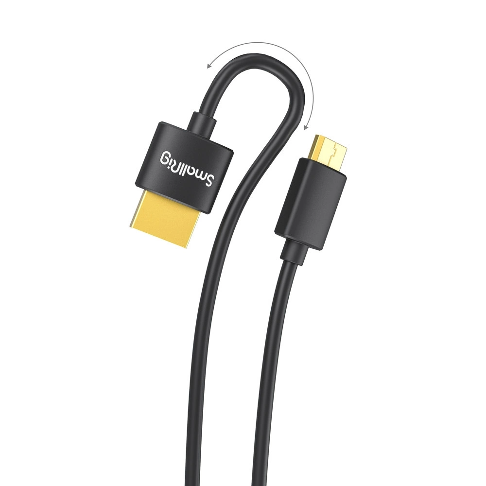 SMALLRIG Ultra Slim 4K HDMI kábel  C to A 55cm 
