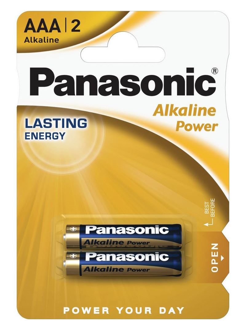 Panasonic 1.5V Alkáli AAA ceruza elem Alkaline Power (2db / csomag) (LR03APB/2BP) Panasonic 1.5V Alkáli AAA ceruza elem Alkaline Power (2db / csomag) (LR03APB/2BP)