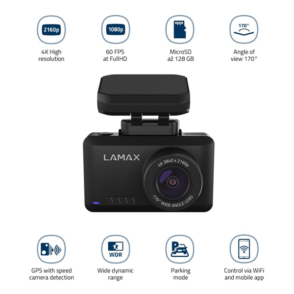 LAMAX T10 autós menetrögzítő kamera (LMXT10)