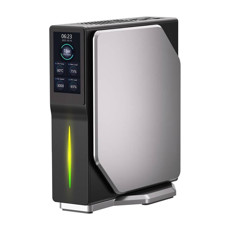 AceMagic S1 Intel Alder Lake N95 16GB RAM+512GB MINI PC Fekete