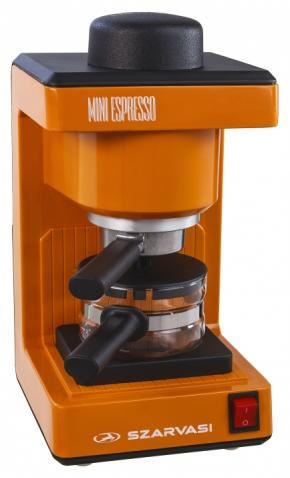 Szarvasi SZV612 Mini Espresso elektromos kávéfőző narancssárga Szarvasi SZV612 Mini Espresso elektromos kávéfőző narancssárga