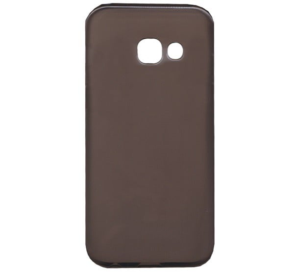 Szilikon telefonvédő (ultravékony) FÜSTSZÍNŰ [Samsung Galaxy A3 (2017) SM-A320F]