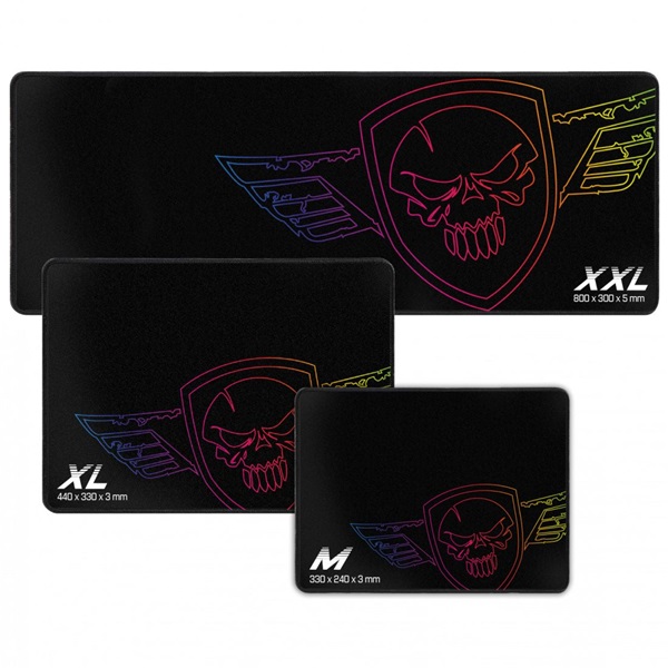 Spirit Of Gamer Darkskull - M egérpad fekete (SOG-PAD02M)
