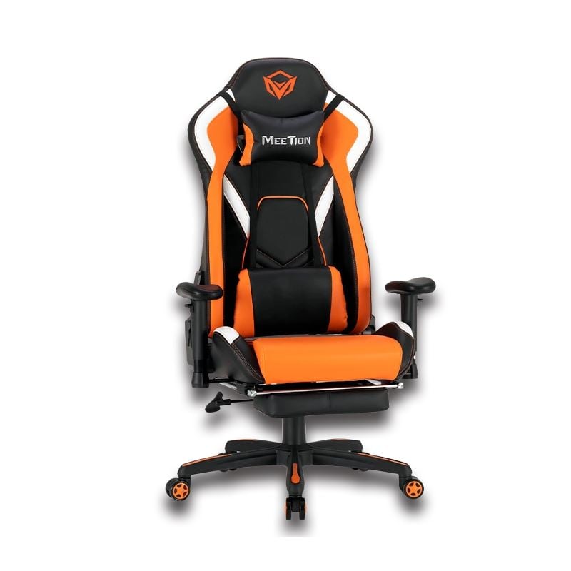 Meetion CHR22 gaming szék fekete-narancs (MT-CHR22BO)