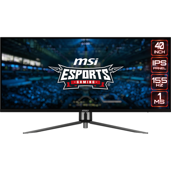 MSI 40" MAG401QR WQHD IPS 155Hz  fekete HDR gamer monitor