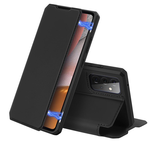 DUX DUCIS SKIN X tok álló, bőr hatású (FLIP, oldalra nyíló, asztali tartó, vezeték nélküli töltés támogatás) FEKETE [Samsung Galaxy ... DUX DUCIS SKIN X tok álló, bőr hatású (FLIP, oldalra nyíló, asztali tartó, vezeték nélküli töltés támogatás) FEKETE [Samsung Galaxy ...
