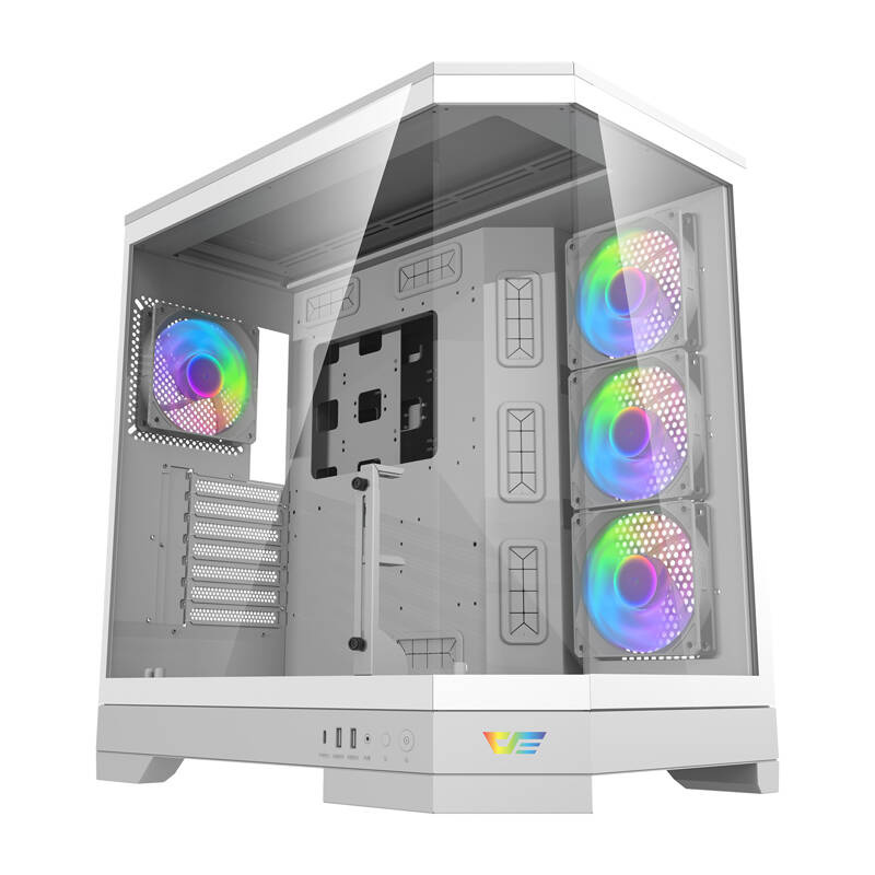Darkflash DQX90 számítógépház Fehér 