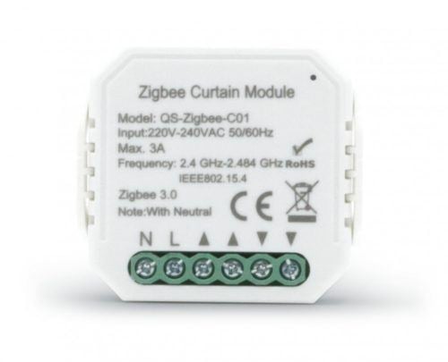SMARTZILLA Tuya Zigbee redőny/függöny kapcsoló okosító (2046406)