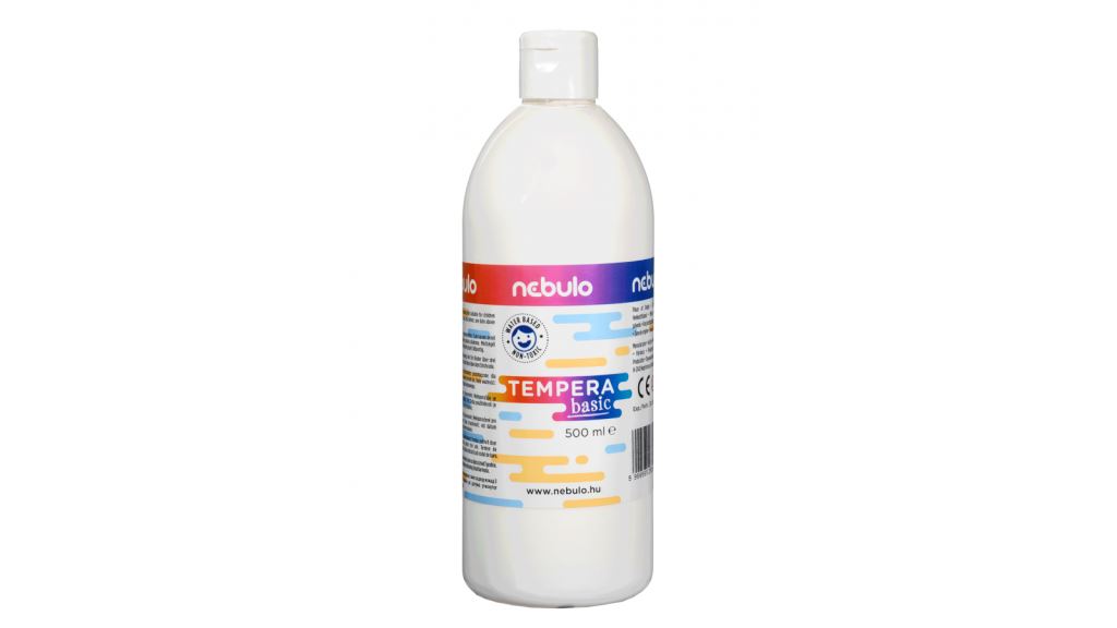 Nebulo folyékony állagú temperafesték 500ml fehér (NTF-500-FH) Nebulo folyékony állagú temperafesték 500ml fehér (NTF-500-FH)