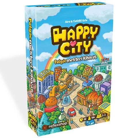 Asmode Happy Cityt társasjáték (CGHAPPCI) Asmode Happy Cityt társasjáték (CGHAPPCI)