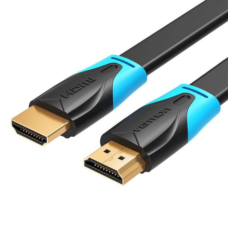 Vention lapos HDMI kábel 1,5m fekete (VAA-B02-L150)