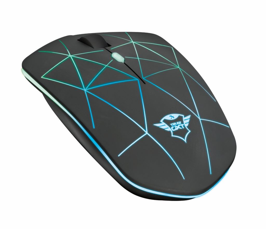 Trust GXT 117 Strike Gaming vezeték nélküli optikai egér fekete (22625) Trust GXT 117 Strike Gaming vezeték nélküli optikai egér fekete (22625)