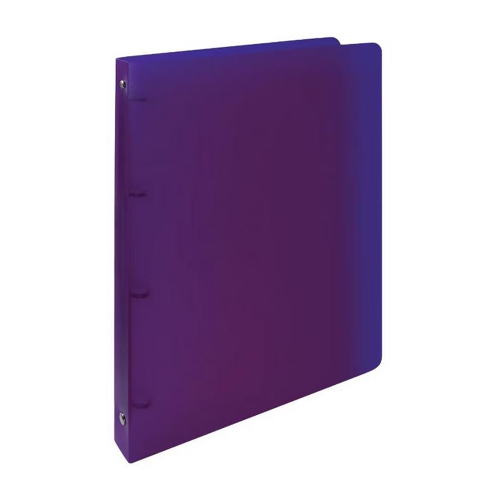 Karton Gyűrűskönyv A4, 4 gyűrűs 2cm gerinc PP,  P+P Opaline lila (2-152)