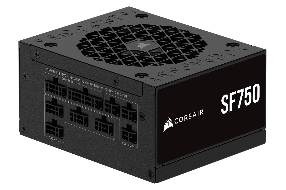 CORSAIR SF750 750 Watt  SFX  80 PLUS Platinum Moduláris tápegység
