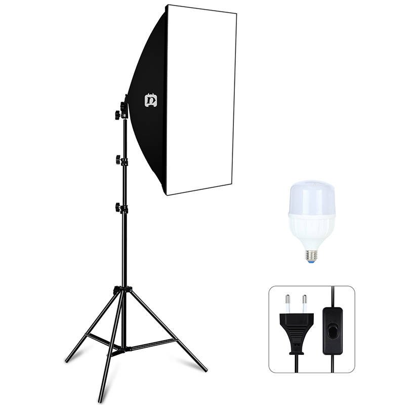 Puluz softbox állvánnyal és izzóval (PU5070EU)