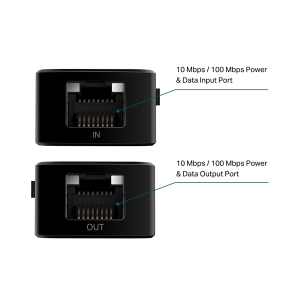 TP-LINK POE+ Ethernet Extender, TL-POE10E