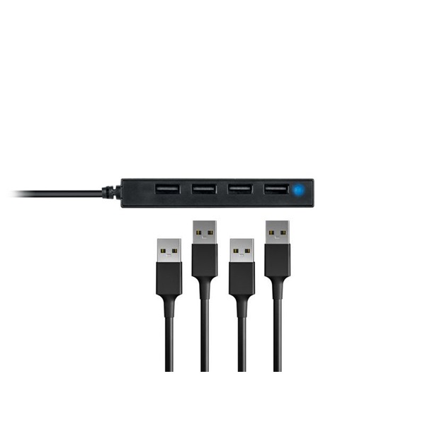 Conceptronic  HUBBIES05B  4 port USB2.0 Hub  Fekete 
