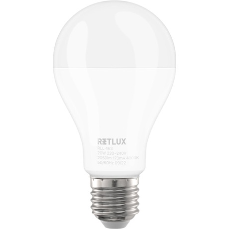 Retlux RLL 463 LED IZZÓ A67 E27 20W CW Retlux RLL 463 LED IZZÓ A67 E27 20W CW