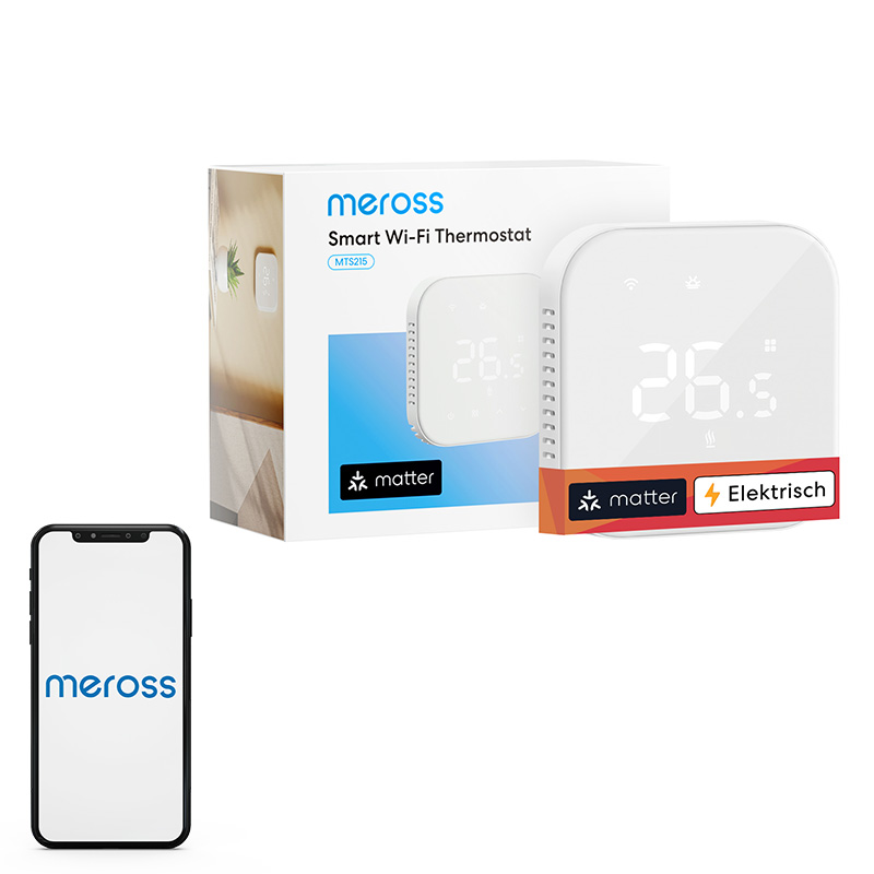 Inteligentny termosztát WiFi Meross MTS215MA(EU) (Matter)