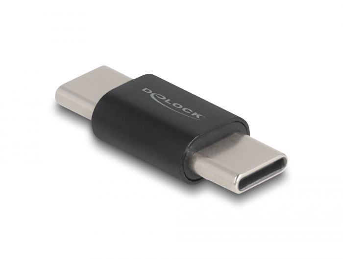 Delock SuperSpeed USB 10 Gbps (USB 3.2 Gen 2) USB Type-C apa-apa adapter fekete (60035) Delock SuperSpeed USB 10 Gbps (USB 3.2 Gen 2) USB Type-C apa-apa adapter fekete (60035)