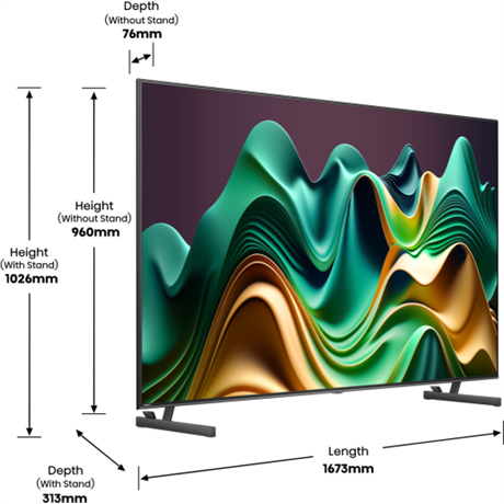 Hisense 75U6NQ UHD SMART MINI-LED TV