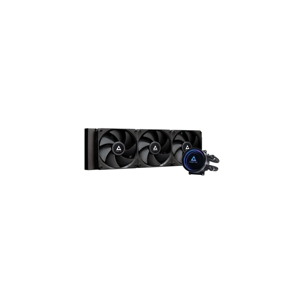 Chieftec Iceberg 360 DARK CLC-360-BLK - 360mm-es AiO CPU Vízhűtő Fekete