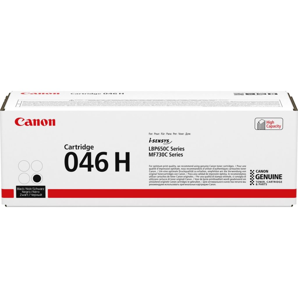 Canon 046H nagy kapacitású toner fekete (1254C002) Canon 046H nagy kapacitású toner fekete (1254C002)