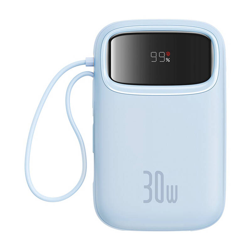 Baseus QPow 2 10000mAh  30W  2xUSB-C powerbank Kék 