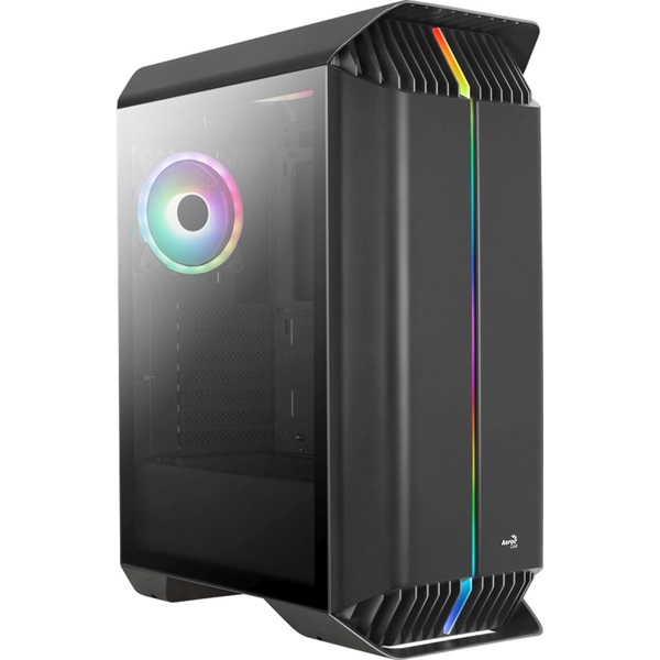 Aerocool Gladiator Duo (Duo-G-BK-v1) táp nélküli ablakos ház fekete (ACCM-PB27033.11) Aerocool Gladiator Duo (Duo-G-BK-v1) táp nélküli ablakos ház fekete (ACCM-PB27033.11)
