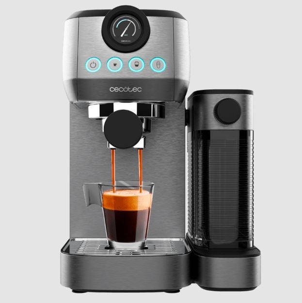 Cecotec CECO019859 Power Espresso 20 Steel Pro Latte félautomata kávéfőző Cecotec CECO019859 Power Espresso 20 Steel Pro Latte félautomata kávéfőző