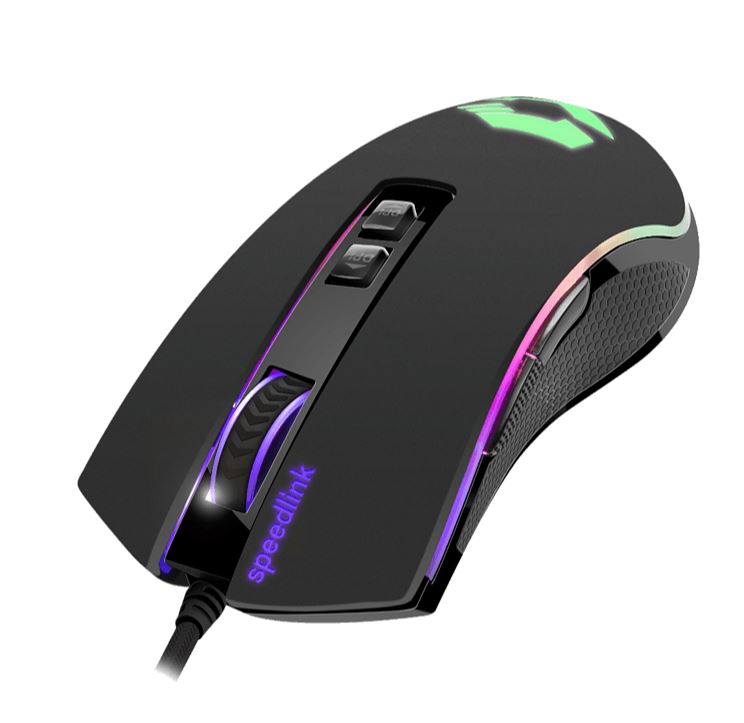 SpeedLink SL-680010-BK ORIOS vezetékes RGB gaming egér fekete SpeedLink SL-680010-BK ORIOS vezetékes RGB gaming egér fekete