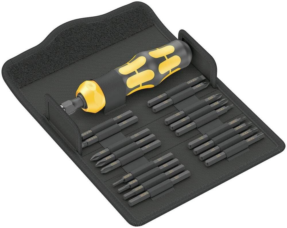 Wera Kraftform Kompakt 900 Set 1 Bitfejes csavarhúzó (05018110001) Wera Kraftform Kompakt 900 Set 1 Bitfejes csavarhúzó (05018110001)