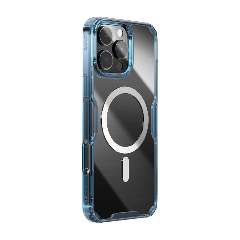 Nillkin Nature TPU Pro mágneses iPhone 16 tok (kék)