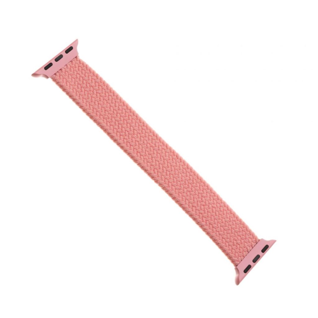 FIXED Elastic Apple Watch 38mm/40mm szíj pink XL-es (FIXENST-436-XL-PI)