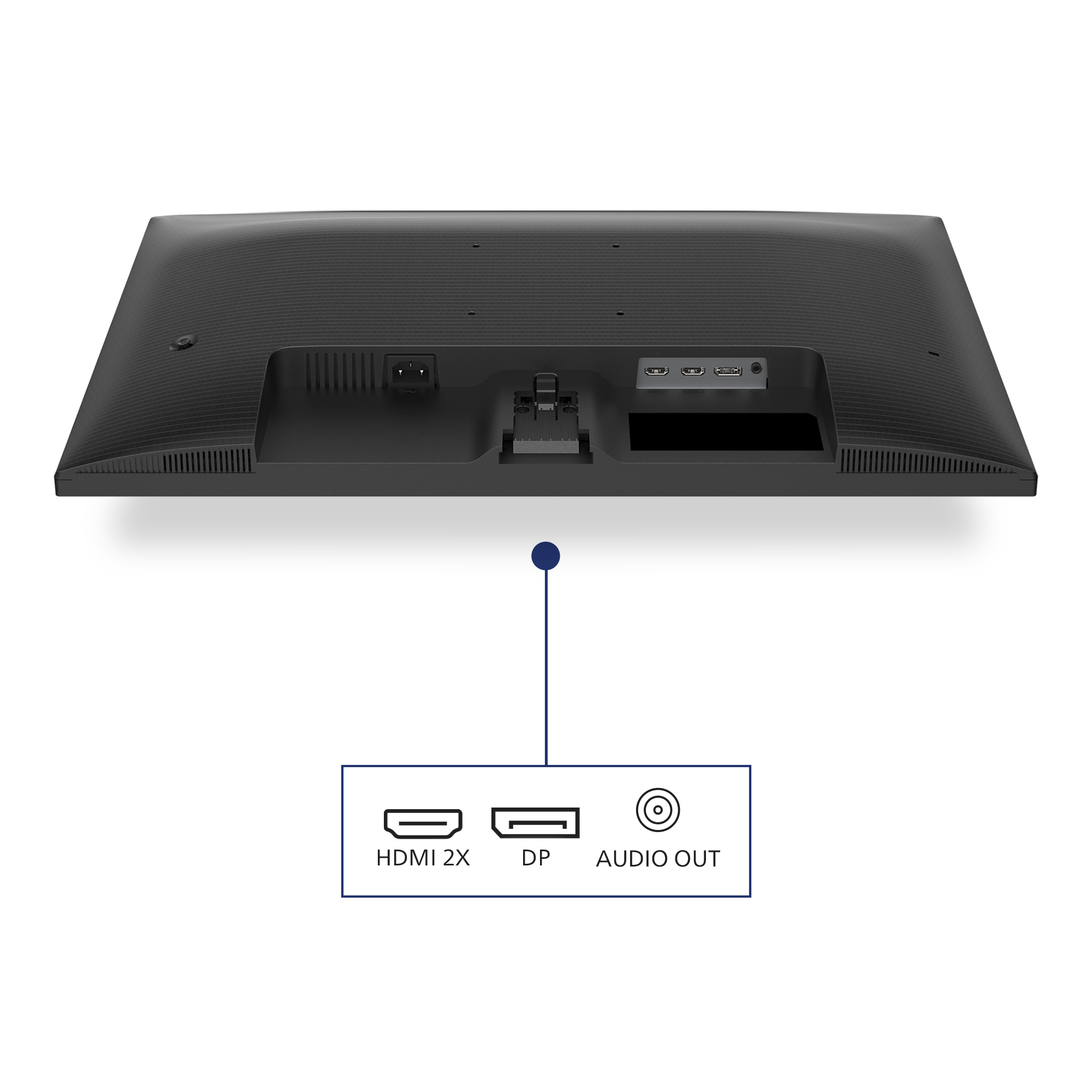 PHILIPS 27" 27E1N1800A/00 Monitor - 3840x2160,  4K, LED, IPS, Hangszóró, Fekete