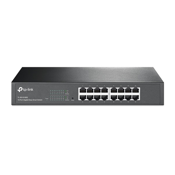 TP-Link TL-SG1016DE 10/100/1000 16 portos easy smart asztali switch TP-Link TL-SG1016DE 10/100/1000 16 portos easy smart asztali switch