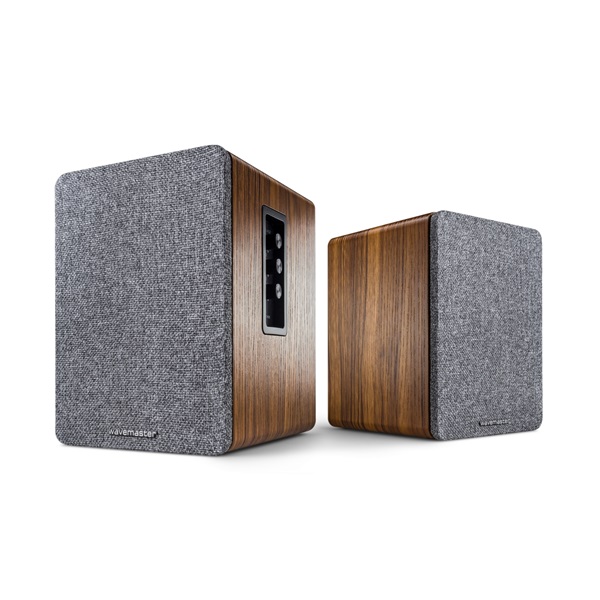 WaveMaster  BASE  30W RMS Bluetooth  RCA  2.0  Hangszóró Barna fa és szürke