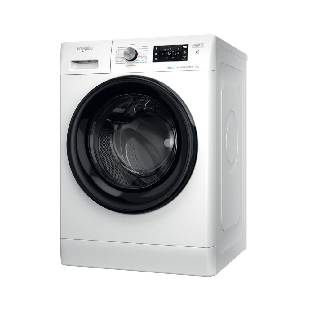 Whirlpool FFB 7469 BV EE Elöltöltős mosógép – 7 kg, 1400 ford./perc, A Energiaosztály, 6TH SENSE technológia, FreshCare+,  Steam Refresh