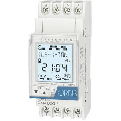 ORBIS Zeitschalttechnik DATA LOG 2 230 V Kalapsínes időkapcsoló óra Digitális 250 V/AC