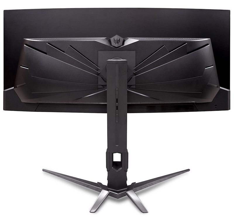 ACER  34" X34X5bmiiphuzx Monitor - 3440x1440, WQHD, LED, VA, 60Hz, 0,1ms, Ívelt, Hangszóró, FreeSync, Pivot, Gamer, Fekete