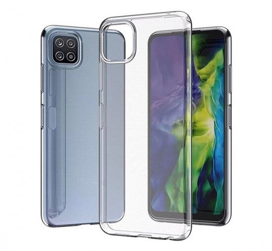 Utángyártott Samsung Galaxy A22 5G ultra slim 0,3mm szilikon tok átlátszó (57724)