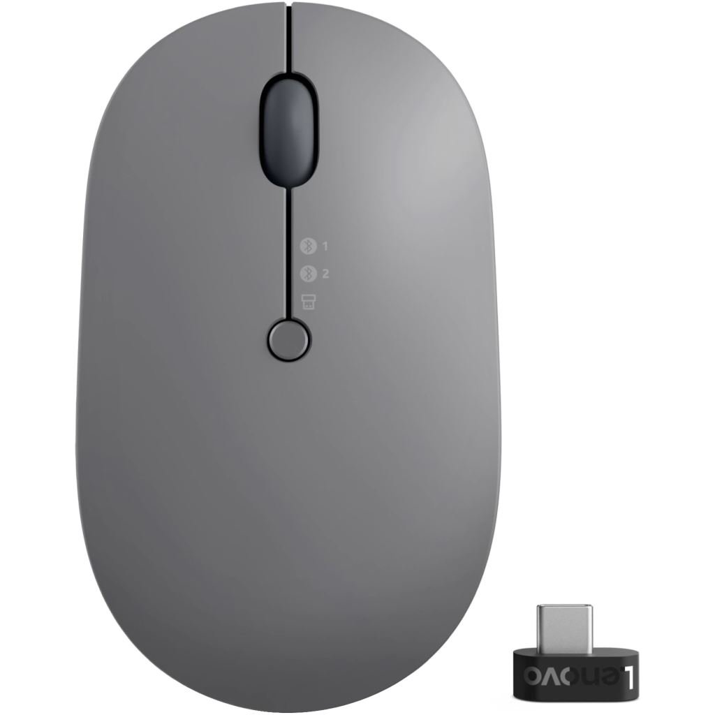 Lenovo Go Wireless Multi-Device egér Storm Grey (GY51C21211) Lenovo Go Wireless Multi-Device egér Storm Grey (GY51C21211)
