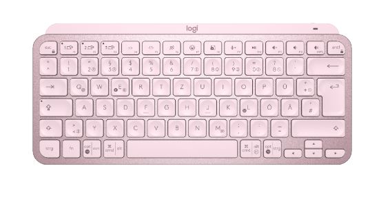 Logitech MX Keys Mini vezeték nélküli Deutsch (Qwertz) billentyűzet rózsaszín (920-010481) Logitech MX Keys Mini vezeték nélküli Deutsch (Qwertz) billentyűzet rózsaszín (920-010481)