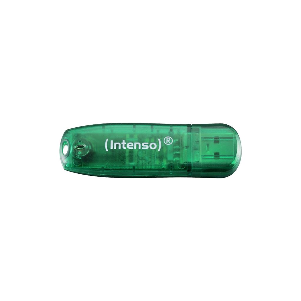 Intenso 8GB Rainbow Line USB2.0 Zöld