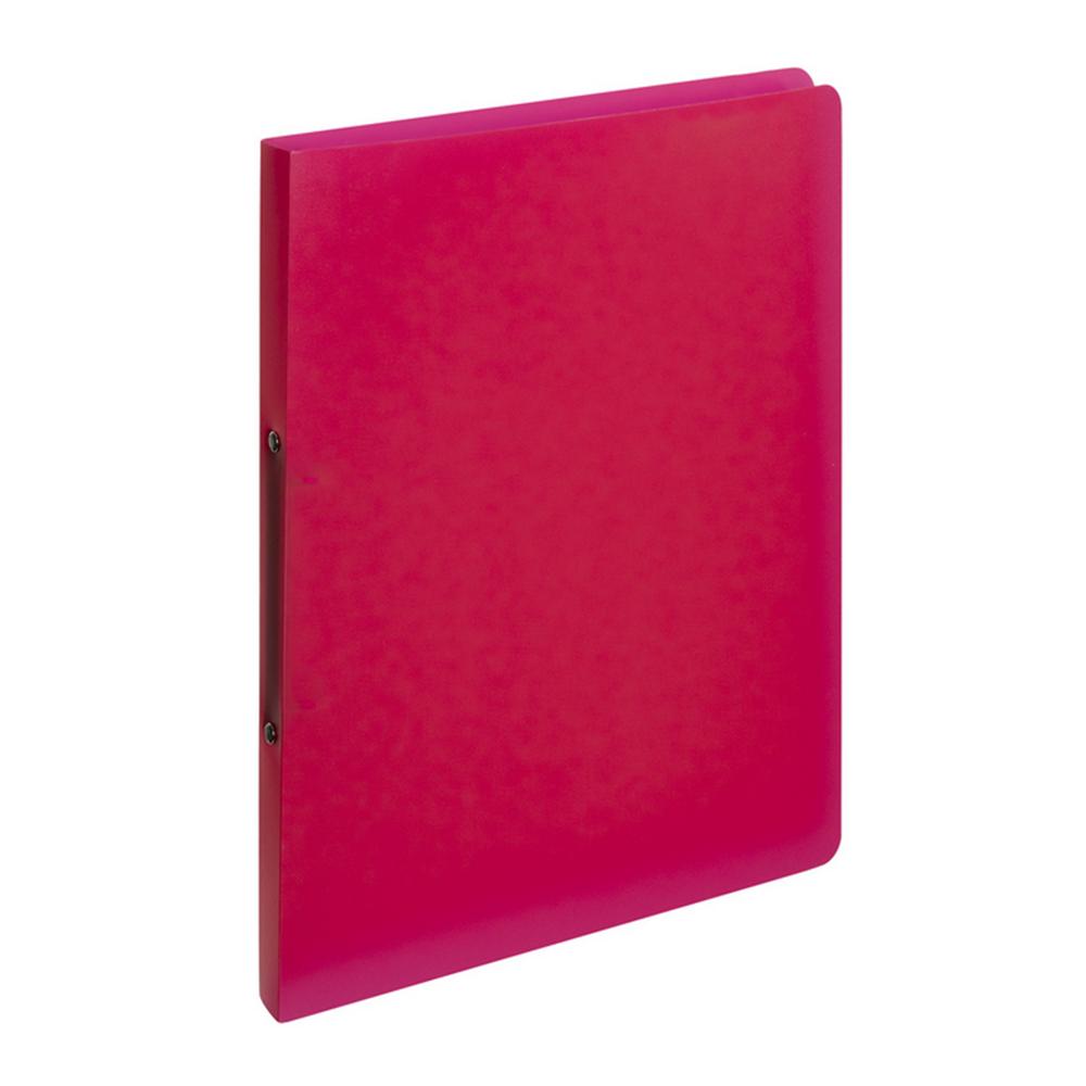 Karton Gyűrűskönyv A4, 2 gyűrűs 2cm gerinc PP,  P+P Opaline piros (2-180)