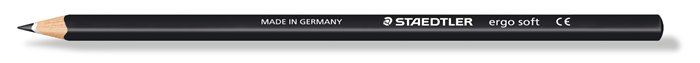 Staedtler "Ergo Soft" színes ceruza, háromszögletű, fekete (TS1579) Staedtler "Ergo Soft" színes ceruza, háromszögletű, fekete (TS1579)